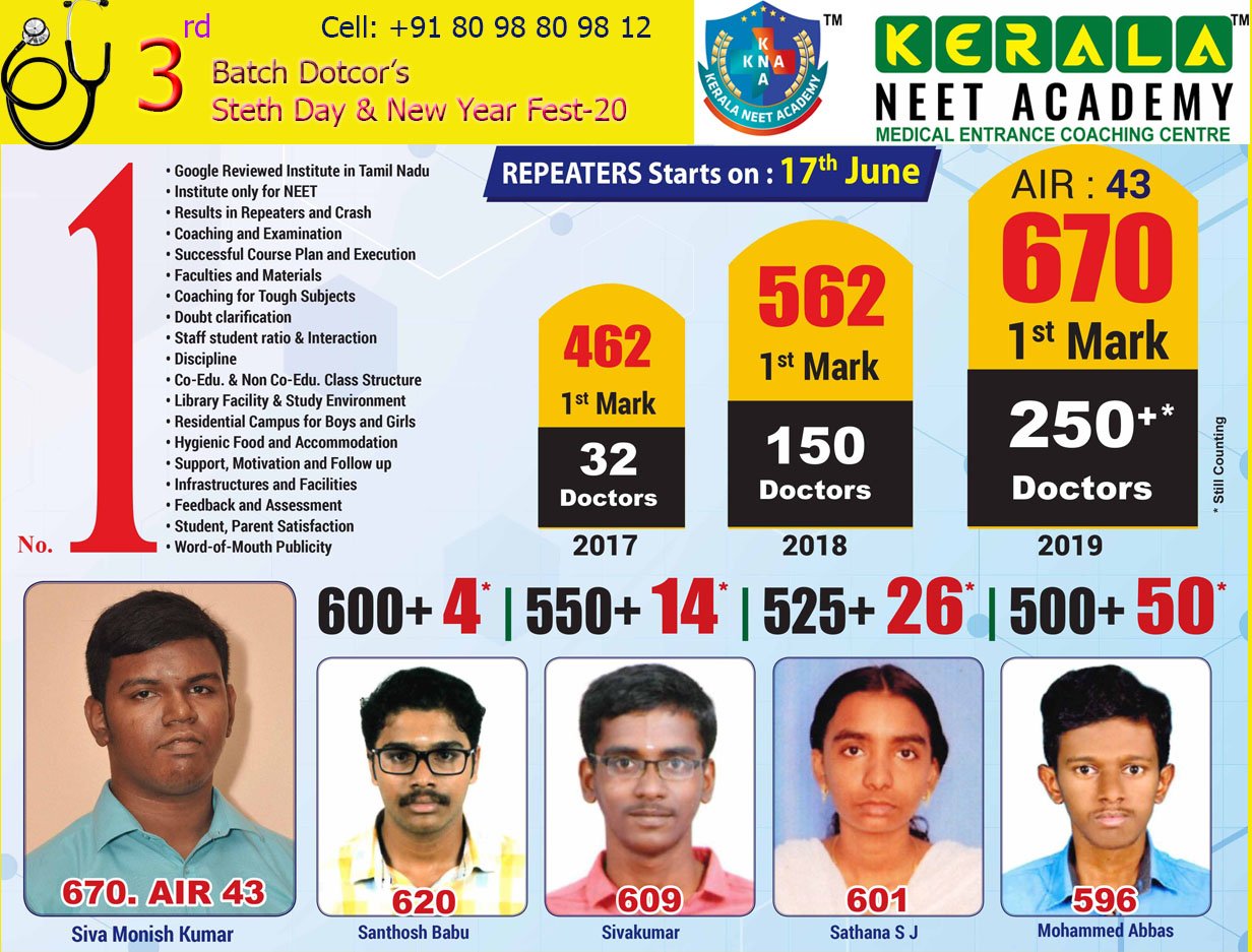 KERALA NEET ACADEMY NEET EXAM COACHING CENTRE IN TIRUNELVELI